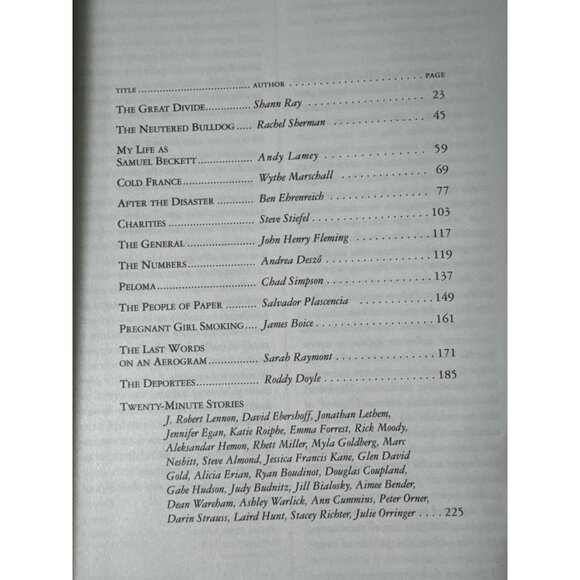 McSweeney's Issue 12: Unpublished, Unknown, & or Unbelievable 2003 Paperback - Picture 4 of 13
